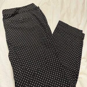 Old Navy Pixie Black and White Pants
